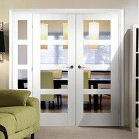 Easi-Frame White Door Set, GWPSHA4L-COEOP10L, 2005mm Height, 1737mm Wide.