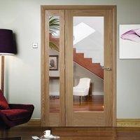 Easi-Frame Oak Door Set, GOSHAP10-COEOP36L, 2005mm Height, 1203mm Wide.