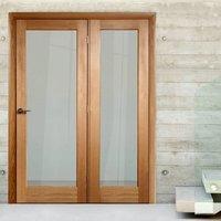 Easi-Frame Oak Door Set, GOSHAP10-COEOP38L, 2005mm Height, 1584mm Wide.