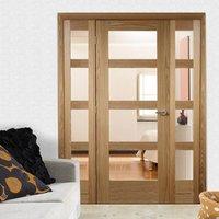 Easi-Frame Oak Door Set, GOSHA4L-COEOP21, 2005mm Height, 1452mm Wide.