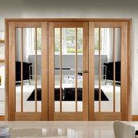 Easi-Frame Oak Door Set, GOWOR-COEOP29, 2005mm Height, 2442mm Wide.