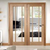 Easi-Frame Oak Door Set, GOWOR-COEOP40L, 2005mm Height, 1736mm Wide.