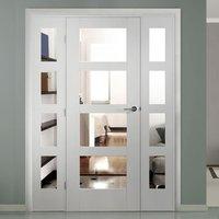 Easi-Frame White Door Set, GWPSHA4L-COEOP26, 2005mm Height, 1528mm Wide.