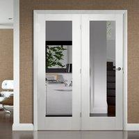 Easi-Frame White Door Set, GWPP10-COEOP34L, 2005mm Height, 1584mm Wide.