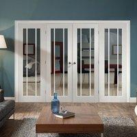 Easi-Frame White Door Set, GWPWOR-COEOP4, 2005mm Height, 2520mm Wide.