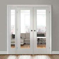 Easi-Frame White Door Set, GWPP10-COEOP9L, 2005mm Height, 1585mm Wide.