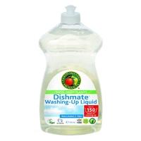 earth friendly dishmate washing up liquid fragrance free 750ml