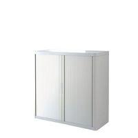 EASY OFFICE CUPBOARD WHITE/WHITE 1MTR