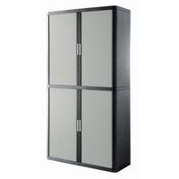 EASY OFFICE CUPBOARD CHAR/GREY 2MTR