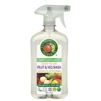 earth friendly fruit and vegetable wash 500ml