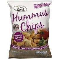 Eat Real Hummus Chips Tomato Basil 135g (Pack of 12)