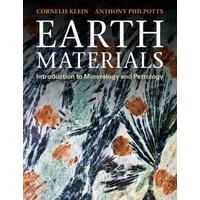 earth materials introduction to mineralogy and petrology