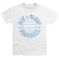 Eat Sleep Football 2016 Kid\'s T Shirt