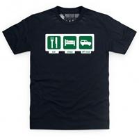 Eat Sleep Off-Road T Shirt