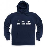 Eat Sleep Rugby Hoodie