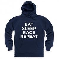 Eat Sleep Race Repeat Hoodie