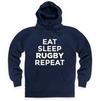 Eat Sleep Rugby Repeat Hoodie