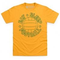 Eat Sleep Football T Shirt