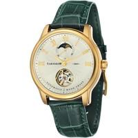 EARNSHAW Men\'s Longitude Moonphase Automatic Watch