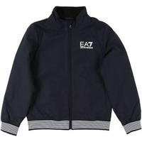 Ea7 Emporio Armani Junior 6XBB28 BN27Z Jacket Kid girls\'s Children\'s Tracksuit jacket in blue