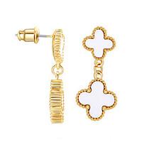 Earrings Set Flower Style Sterling Silver Flower Silver Jewelry For Birthday Daily 1 pair