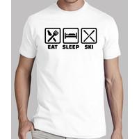 Eat sleep ski