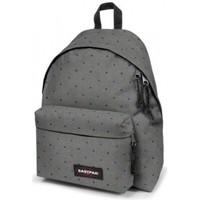 eastpak padded trio dots womens backpack in multicolour