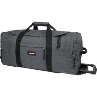 eastpak leatherface m black denim