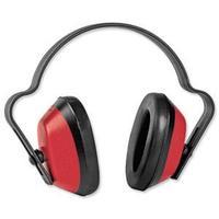 ear defender durable polystyrene 23db snr red and black