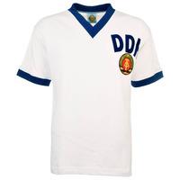 east germany 1974 world cup away retro football shirt