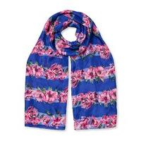 East Daniella Rose Silk Scarf MULTI