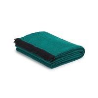 east reversible wool blanket teal