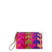 East Aztec Arrow Embroidered Pouch MULTI