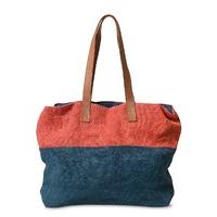 East Contrast Hobo Jute MULTI