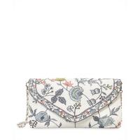 East Lavina Embellished Flap Bag WHITE