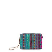 East Medium Aztec Print Embroidered Pouch MULTI