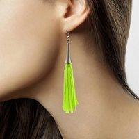 Earrings Neon Green