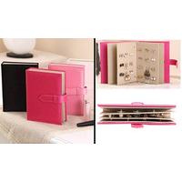 Earring Storage Book Fuchsia