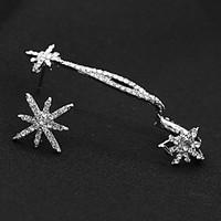 earring flower jewelry women fashion party daily casual alloy rhinesto ...