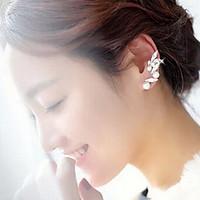 Ear Cuffs Pearl Imitation Pearl Rhinestone Alloy White Jewelry Party Daily Casual
