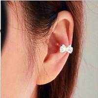 Earring Ear Cuffs Jewelry Wedding / Party / Daily / Casual Alloy 1pc Silver