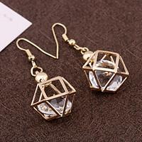 Earring Drop Earrings Jewelry Women Wedding / Party / Daily / Casual Alloy 2pcs Gold / Silver