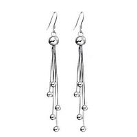 Earring Drop Earrings Jewelry Women Sterling Silver 2pcs Silver