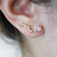 earring stud earrings jewelry party daily casual sports alloy rhinesto ...