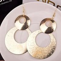 earring drop earrings jewelry women alloy 2pcs silver