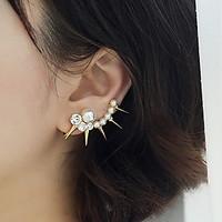 Ear Cuffs Pearl Imitation Pearl Simulated Diamond Alloy Jewelry 2pcs