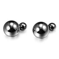 Earring Round Beads / Stud Earrings / Ball Earrings Jewelry Women Double Sided / Double Pearls Party / Daily / CasualImitation Pearl /