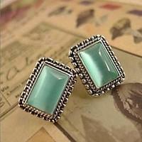 Earring Stud Earrings Jewelry Women Alloy 2pcs Silver