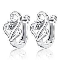 earring hoop earrings jewelry women birthstones wedding party daily ca ...