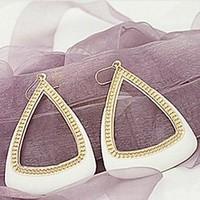 earring drop earrings jewelry women alloy 2pcs silver